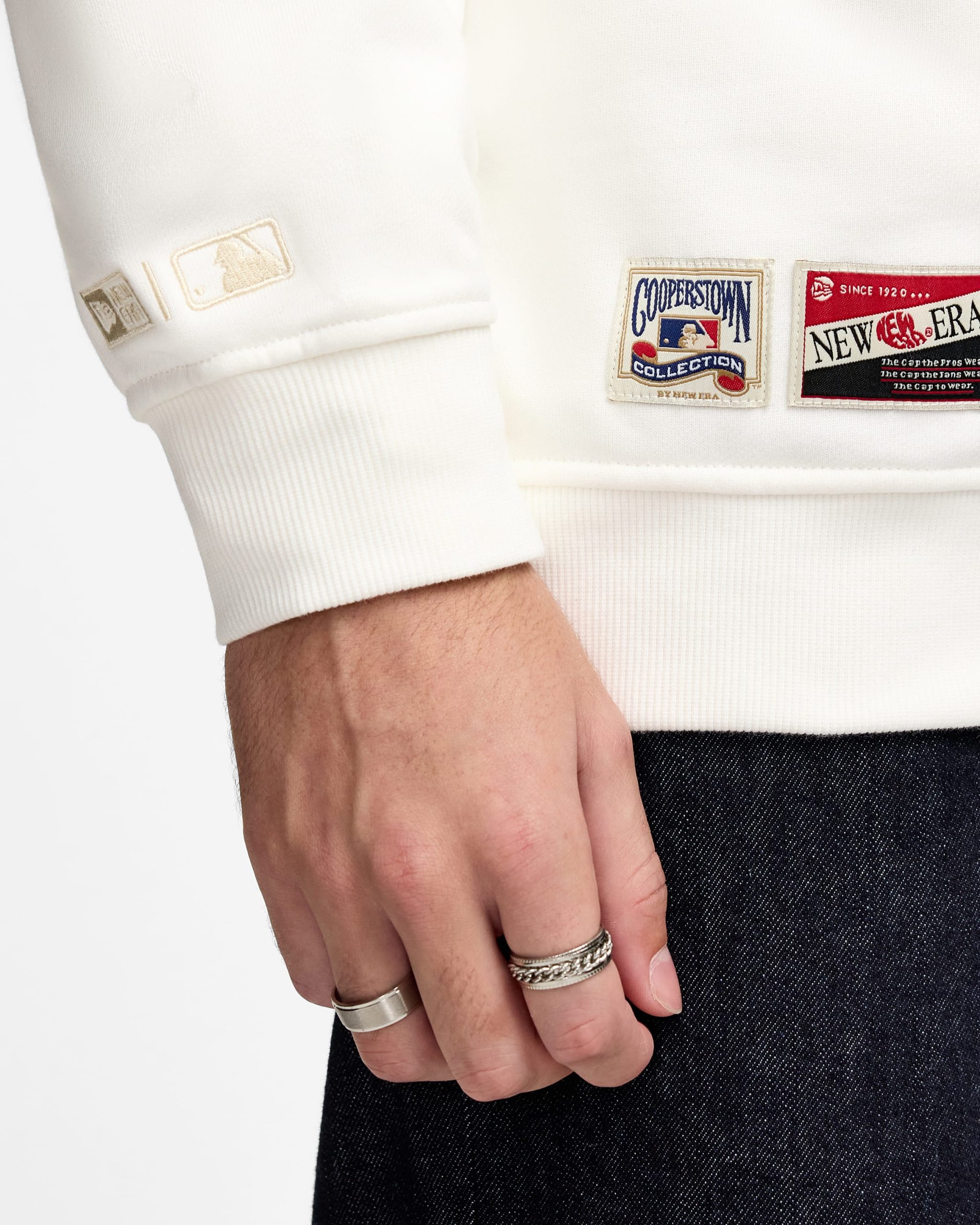 New York Yankees Cooperstown Savvy Red Crewneck - Image 4