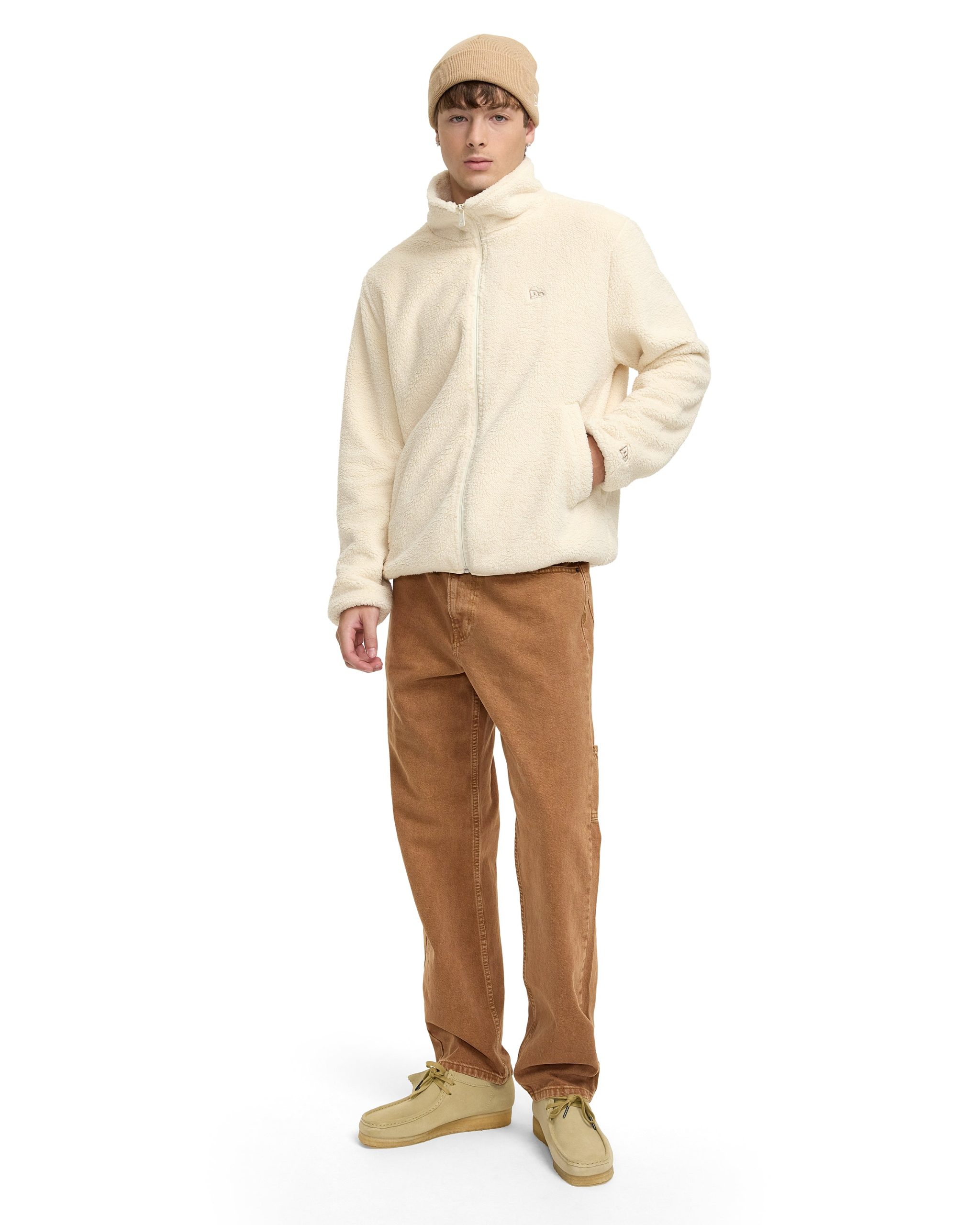 New Era Stone Sherpa Jacket - Image 4