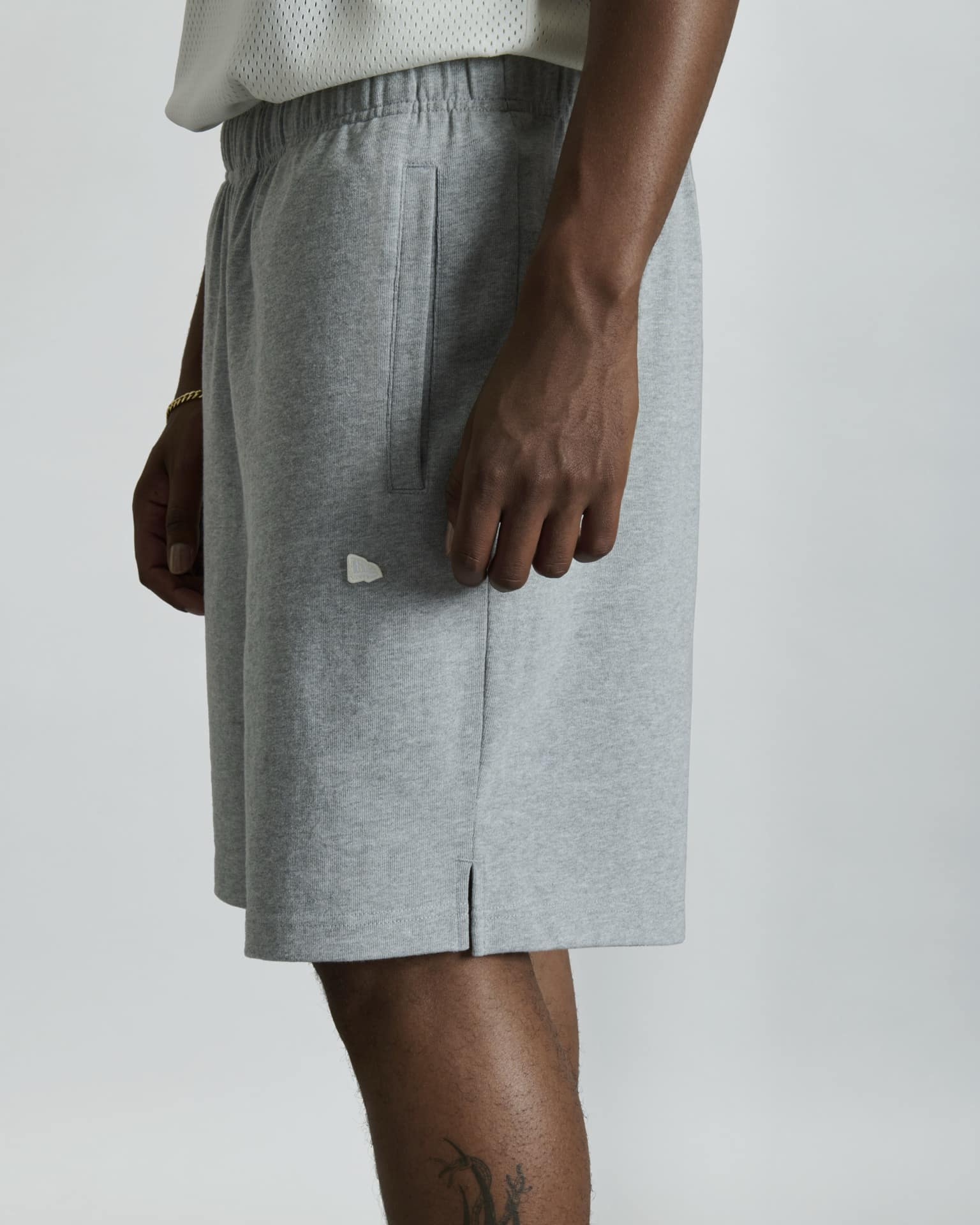 Alden Heather Gray Sweatshorts - Image 4