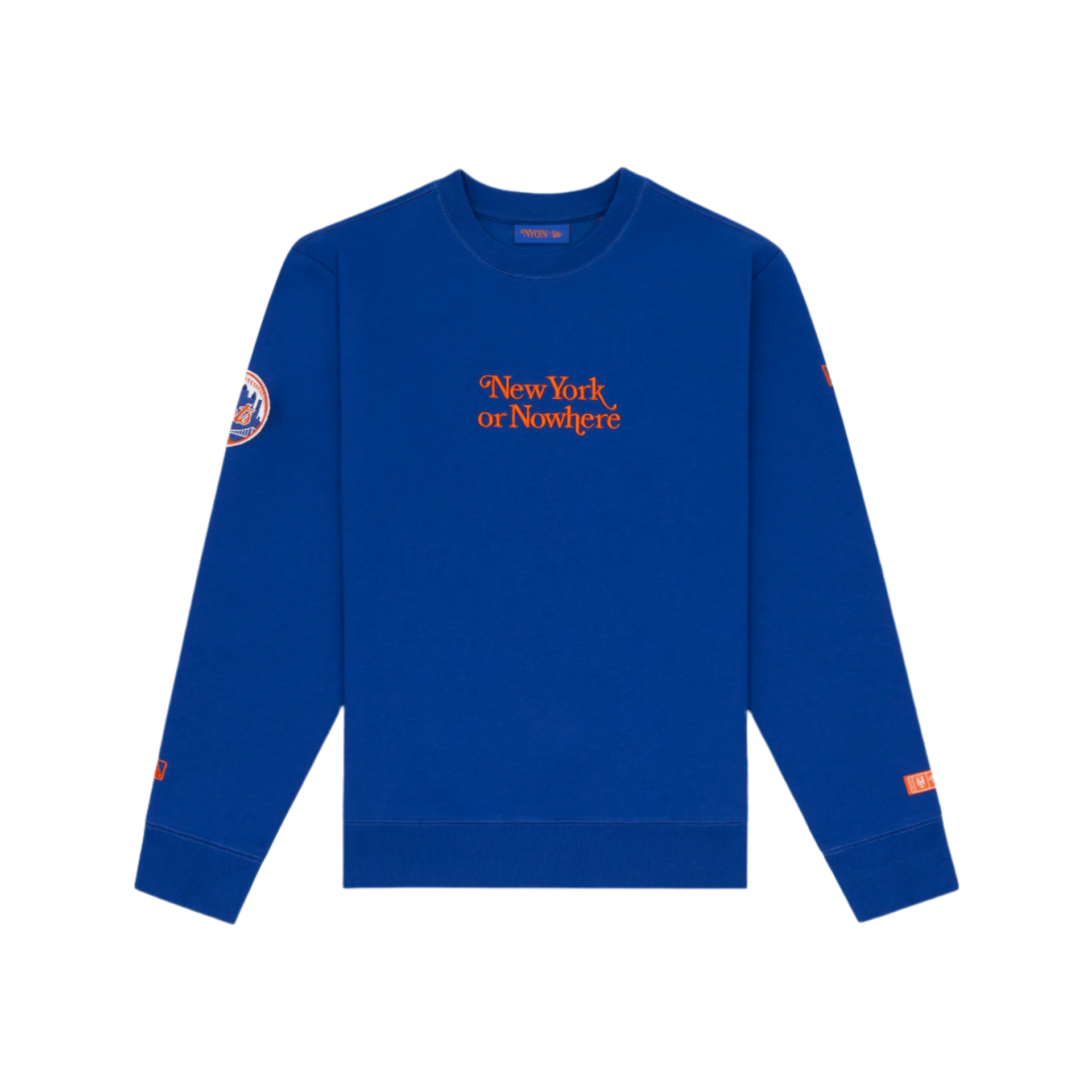 New York or Nowhere x New York Mets Light Royal Crewneck