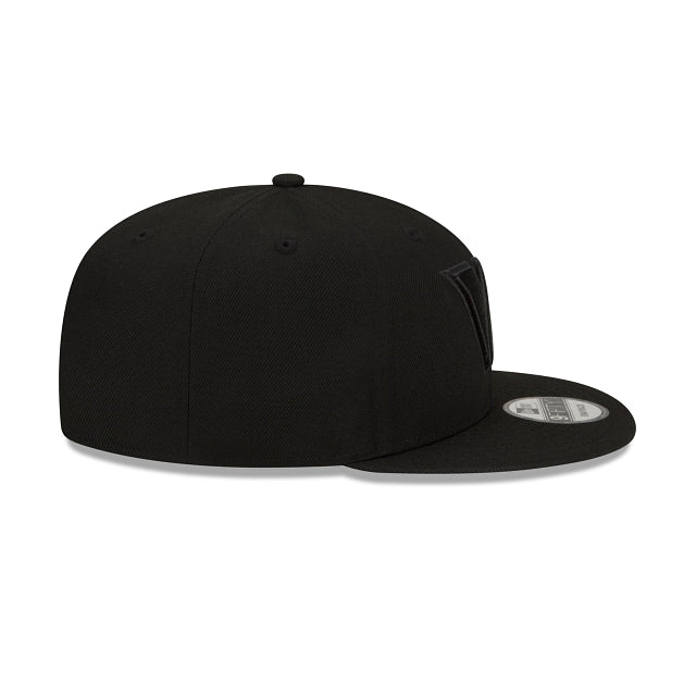 Washington Commanders Black On Black 9FIFTY Snapback Hat - Image 6