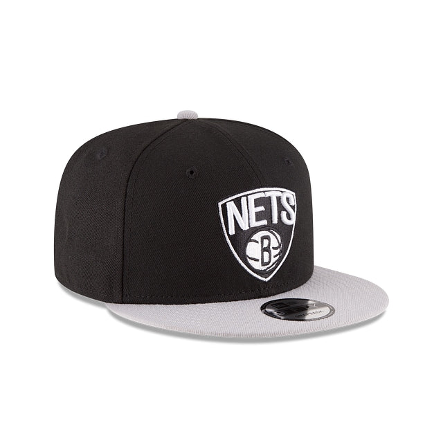 Brooklyn Nets Two Tone 9FIFTY Snapback Hat - Image 3