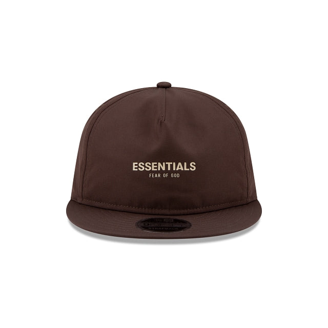 Walnut Fear Of God Essentials Retro Crown 9FIFTY Strapback Hat - Image 2